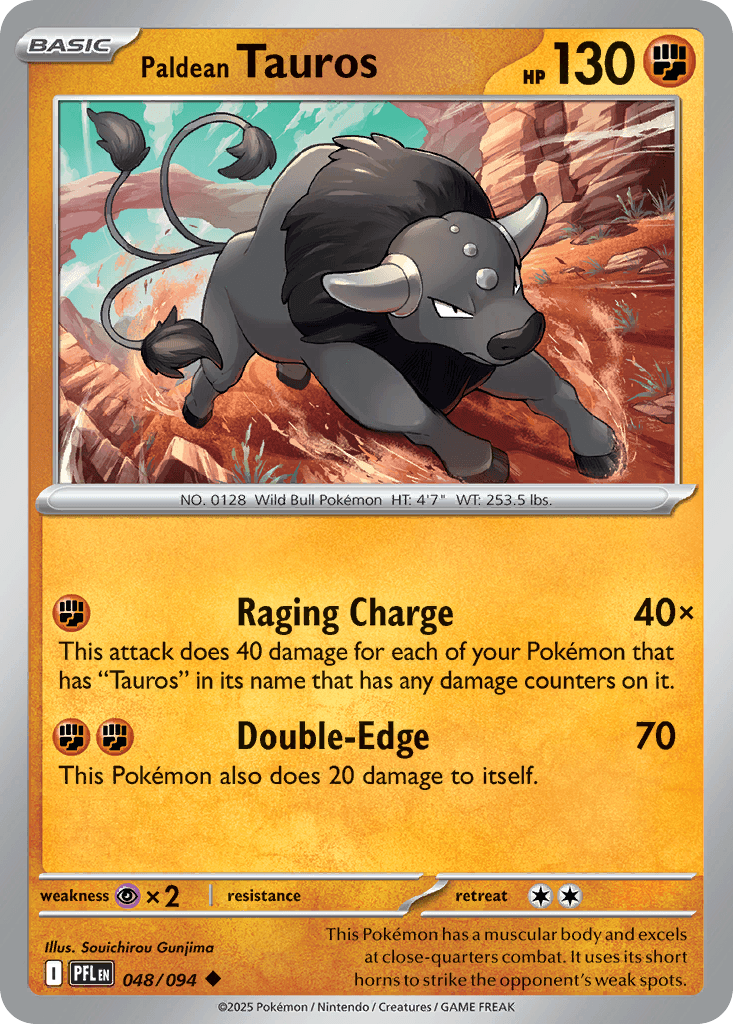 Paldean Tauros