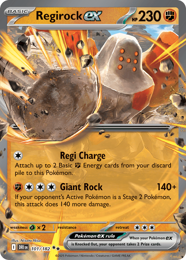 Regirock ex