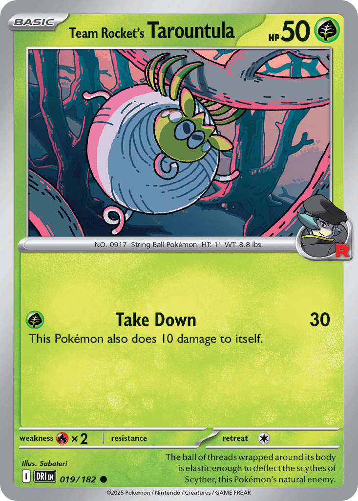 Team Rocket's Tarountula