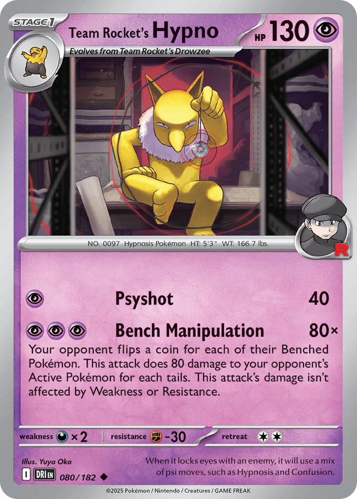 Team Rocket's Hypno