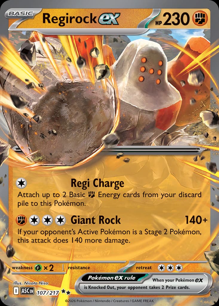Regirock ex